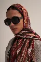 Moreno Silk Bordeaux Lavinia 